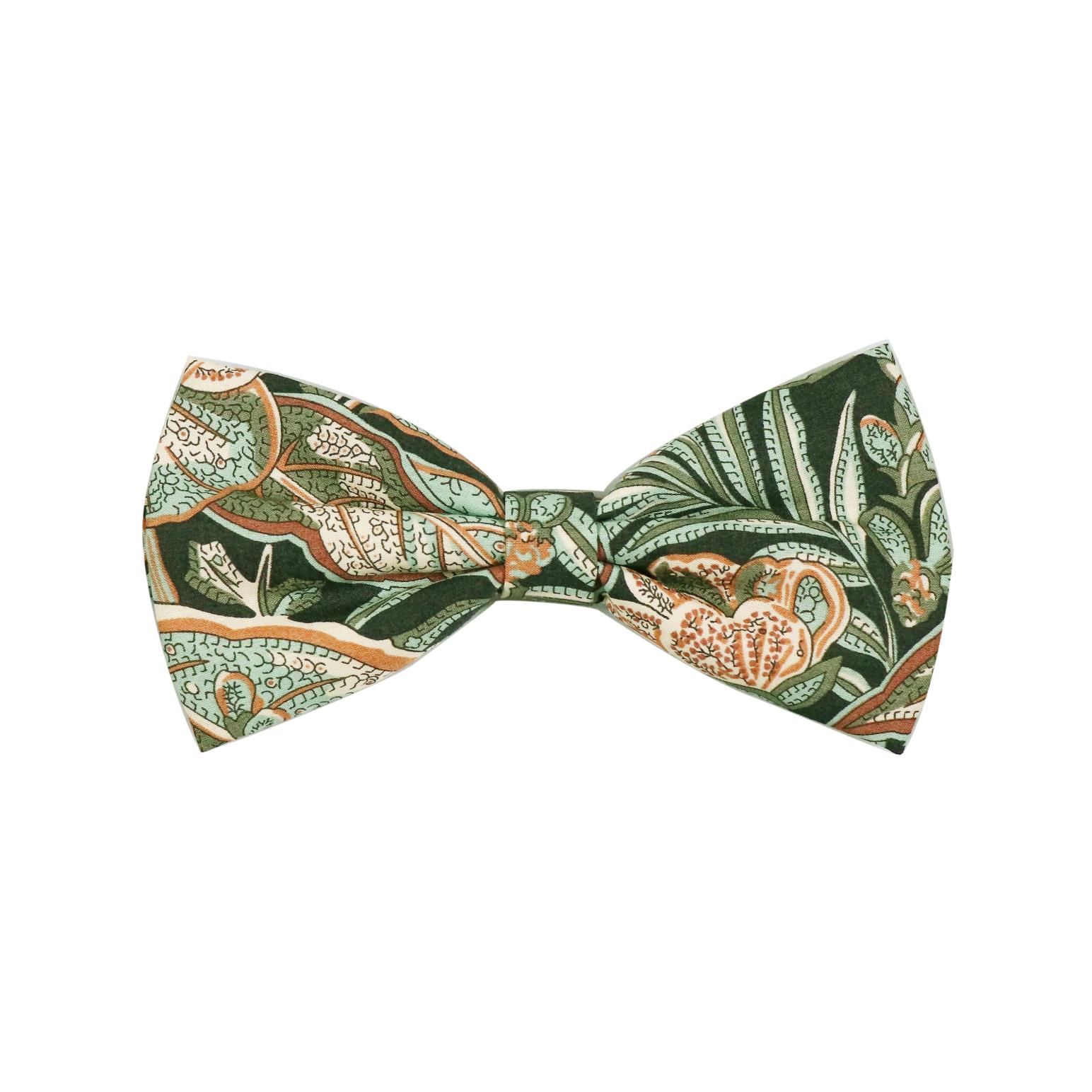 Parisian With Liberty Hawaiian Paisley Dean Band Pre-Tied Bow